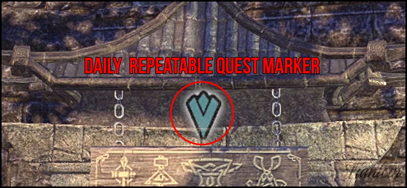 ESO Anniversary Jubilee Event - Daily Repeatable Quest Marker