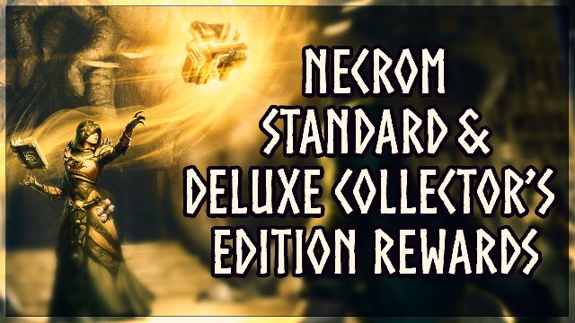 ESO Necrom Standard and Deluxe Collector's Edition Showcase
