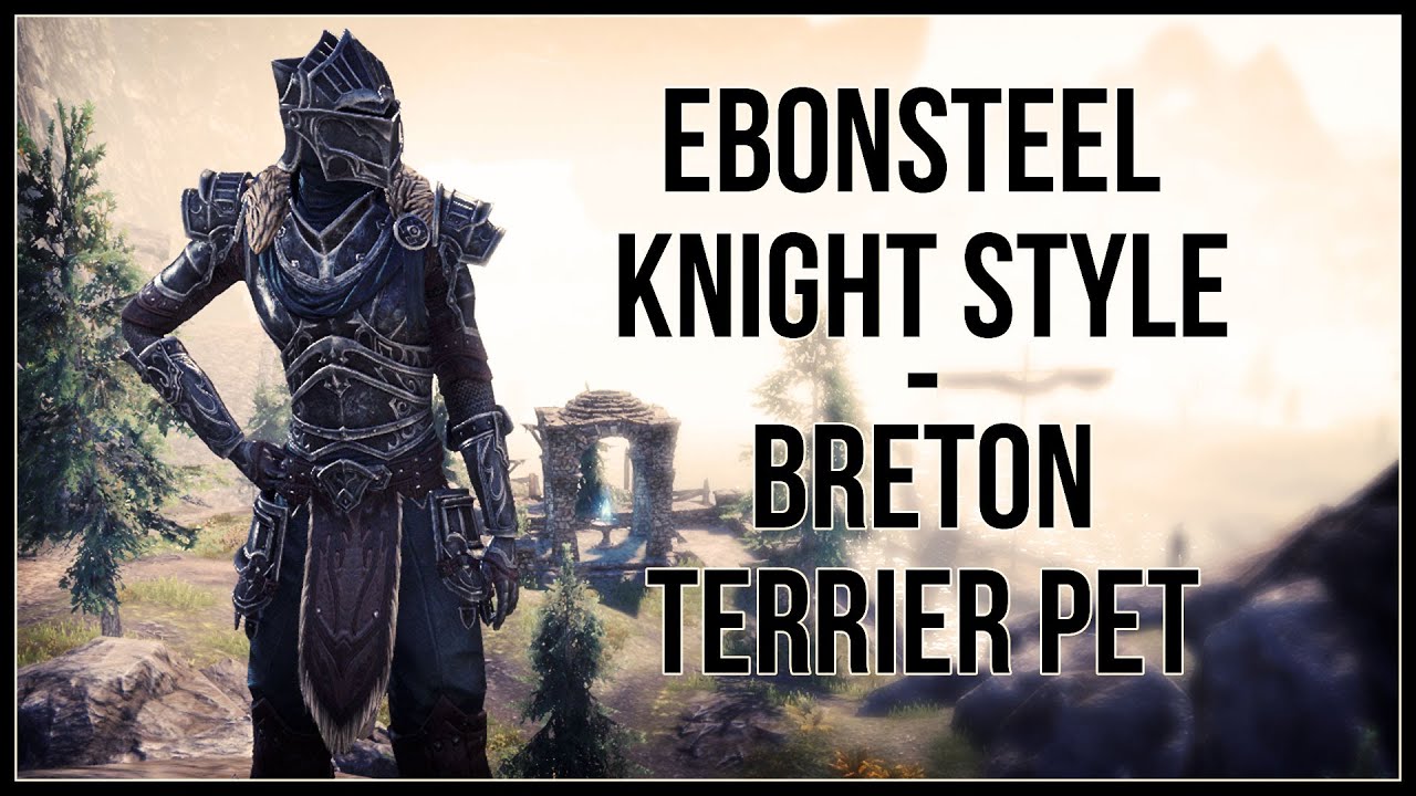 ESO Ebonsteel Knight Outfit Style