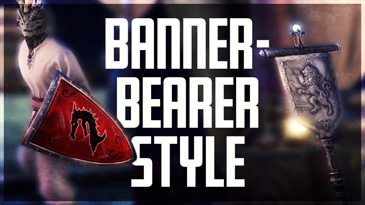 ESO Banner-Bearer Shield and Staff Styles