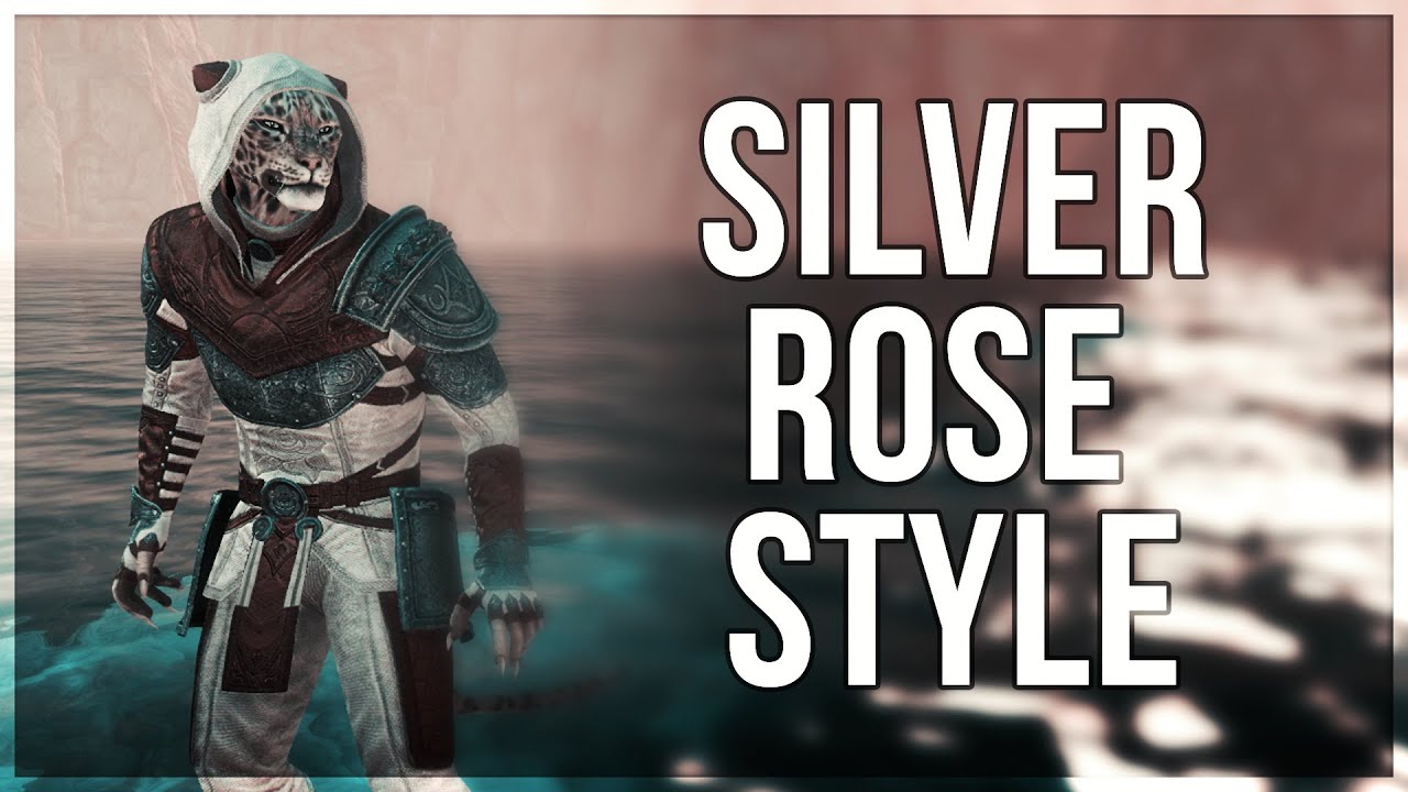 ESO Silver Rose Style