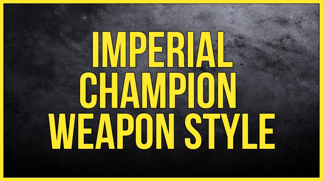 ESO Imperial Champion