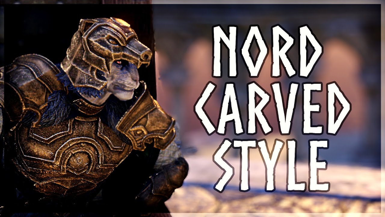 ESO Nord Carved Outfit Style