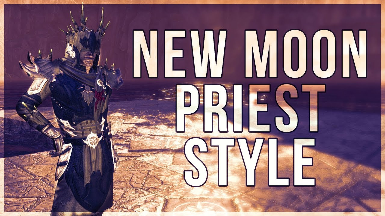 ESO New Moon Priest Style - Showcase of the New Moon Priest Motif