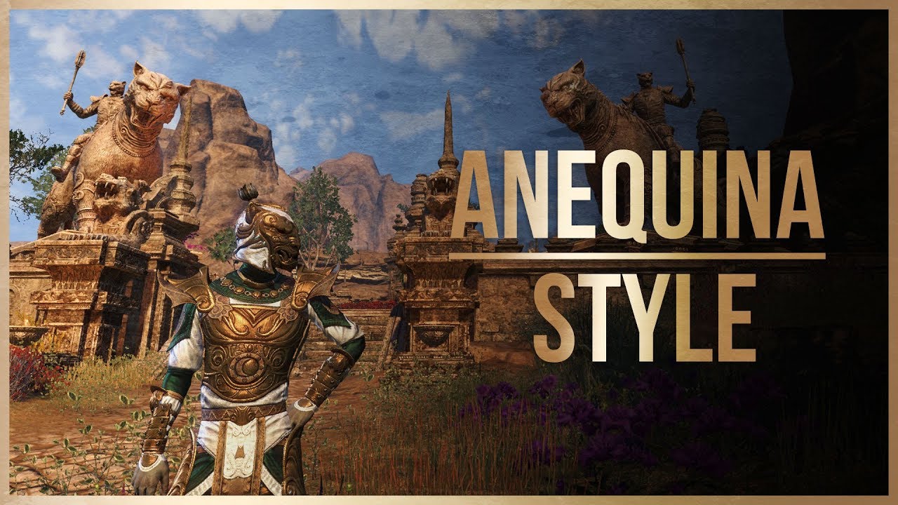 ESO Anequina Motif - Showcase of the Anequina Style in The Elder Scrolls Online